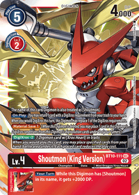 Shoutmon (King Version) BT10-111-Kantocards