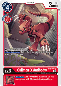 Guilmon (X Antibody) BT9-009-Kantocards