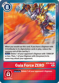Gaia Force ZERO BT9-095-Kantocards