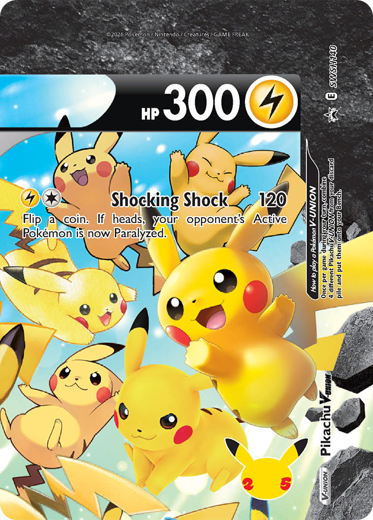 Pikachu V-UNION SWSH140