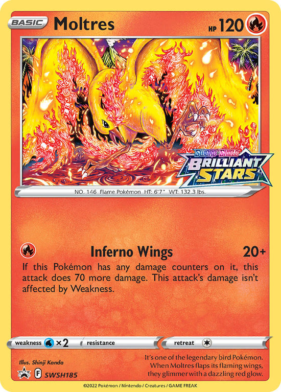 Moltres SWSH185 (SELLADO)