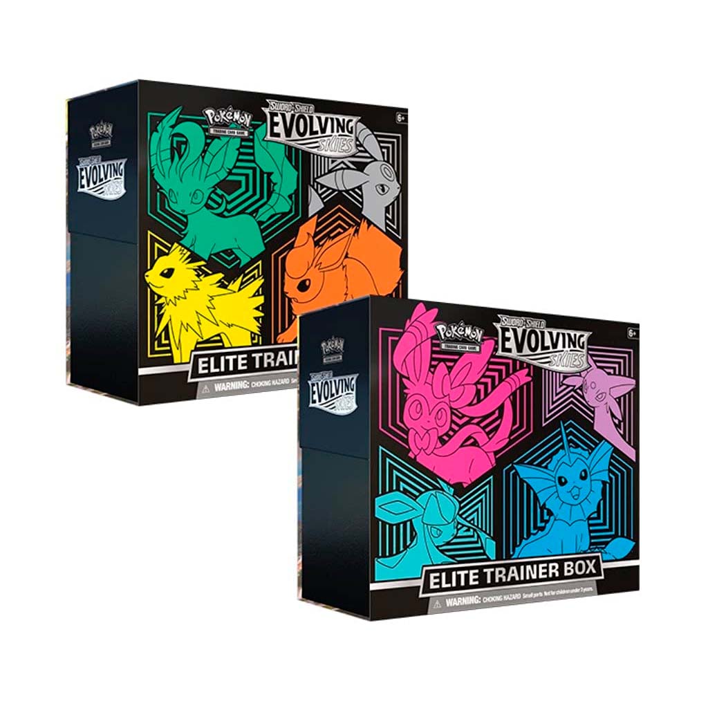 Evolving Skies - Elite Trainer Box - Par (ESPAÑOL)