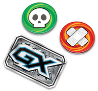 Marcadores de daño + Gx Tag Team Azul-Kantocards