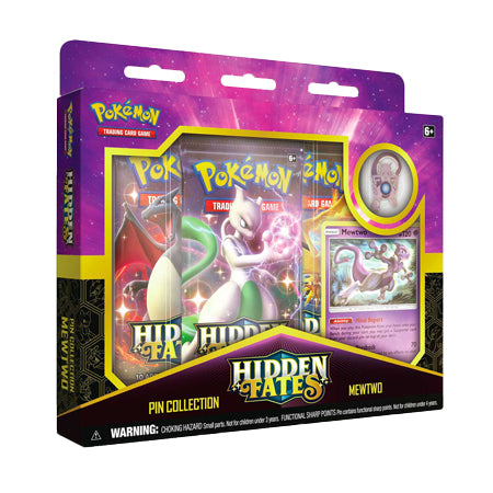 Hidden Fates Mewtwo Pin