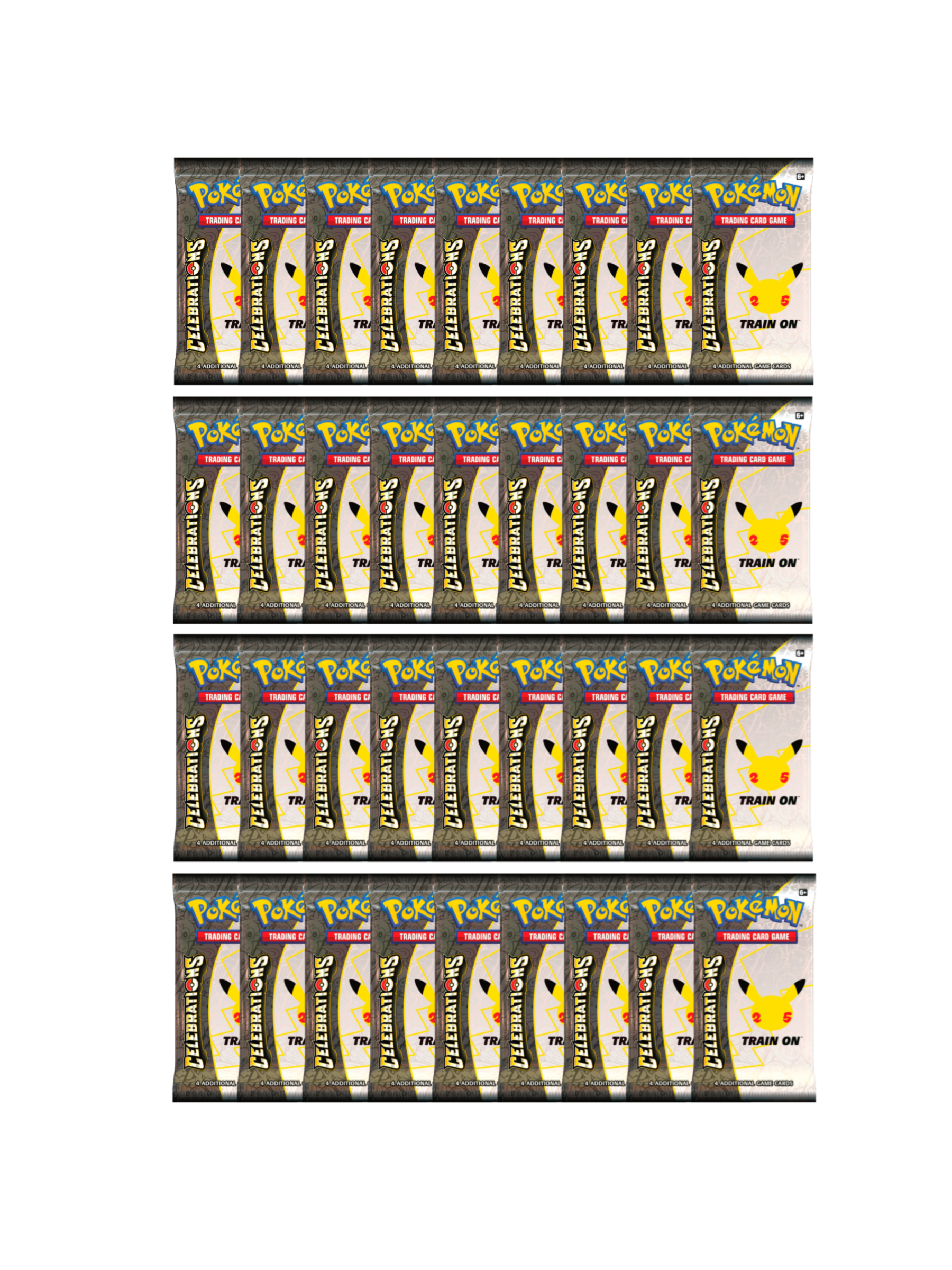 36 Boosters de Celebrations en Ingles = 1 Booster Box