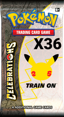 36 Boosters de Celebrations en Ingles = 1 Booster Box-Kantocards