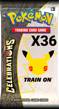 36 Boosters de Celebrations en Ingles = 1 Booster Box-Kantocards