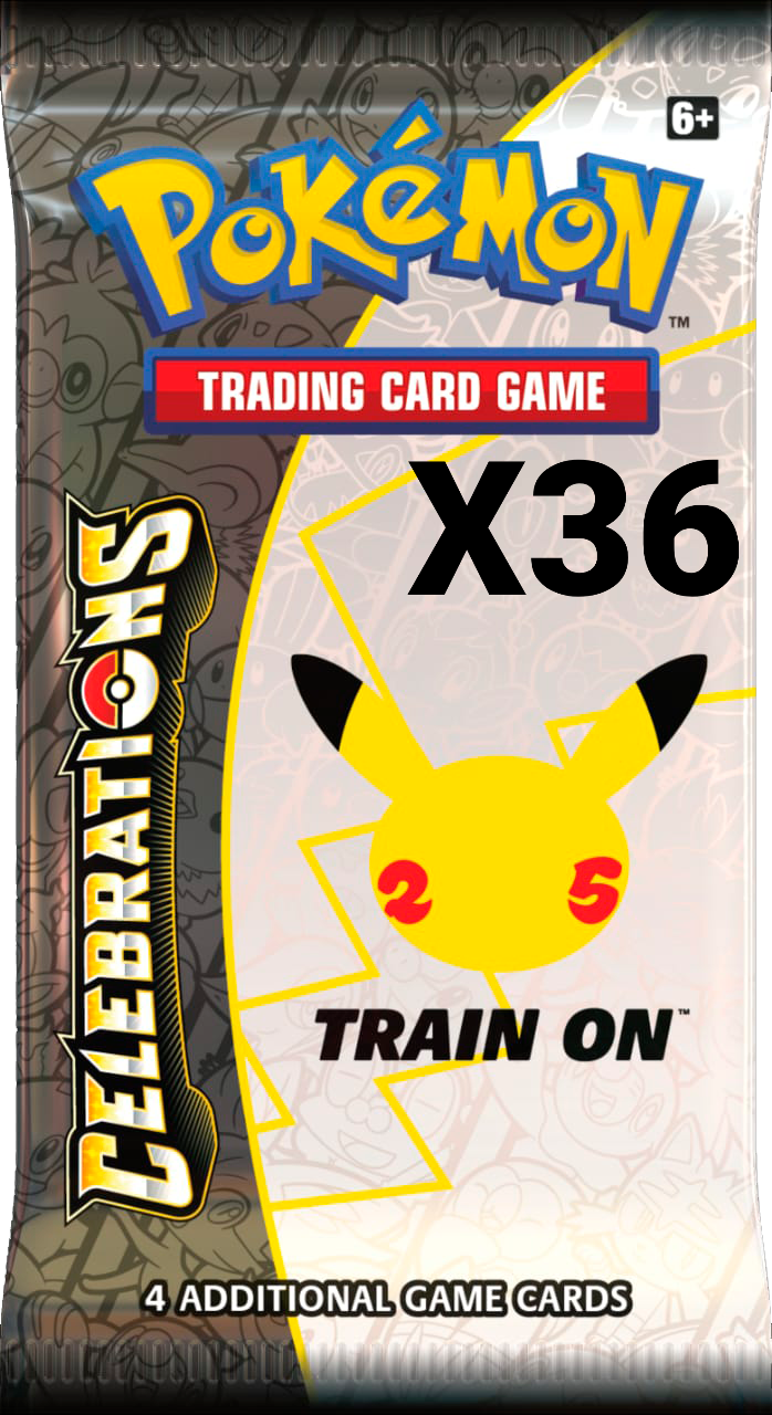 36 Boosters de Celebrations en Ingles = 1 Booster Box-Kantocards
