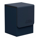 Flip Deck Case 80+ Leatherette Dark Blue-Kantocards
