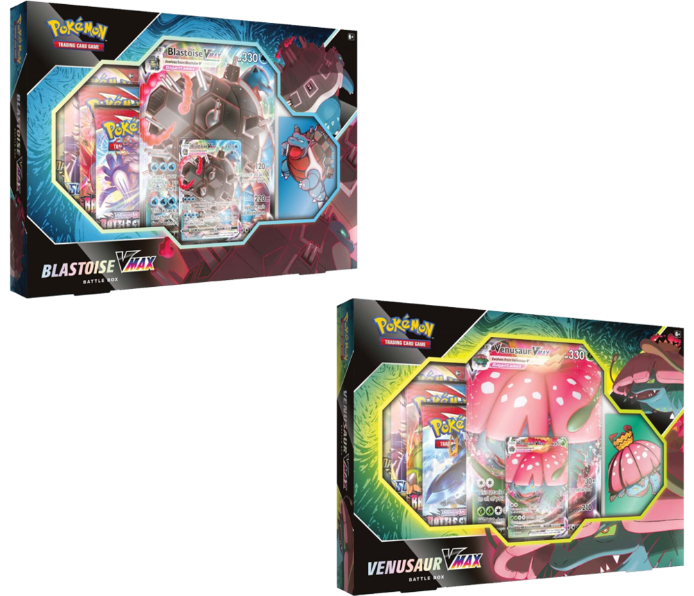 Blastoise & Venusaur VMAX