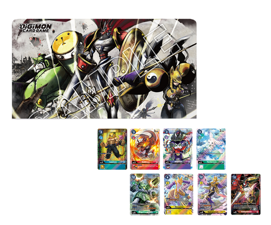 Digimon CCG: Playmat & Card Set -Digimon Tamers PB-08