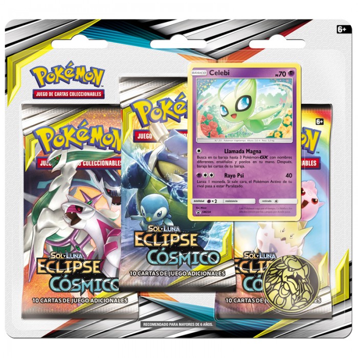 Blister 3 Pack Eclipse Cosmico (CELEBI) - Español