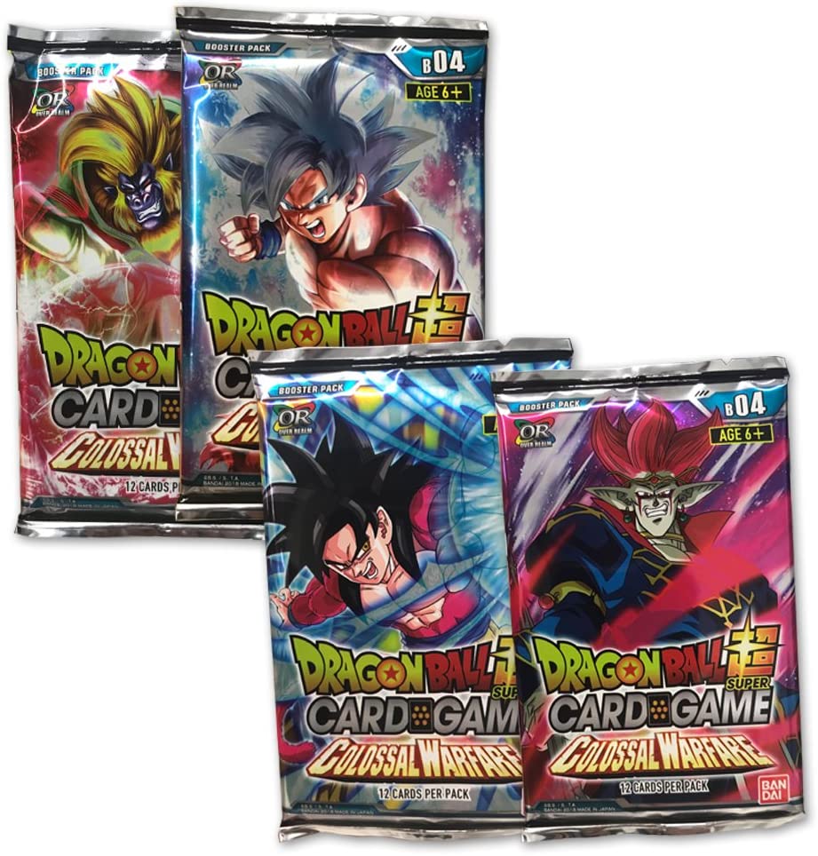 Booster Dragon Ball Super Colossal Warfare-Kantocards