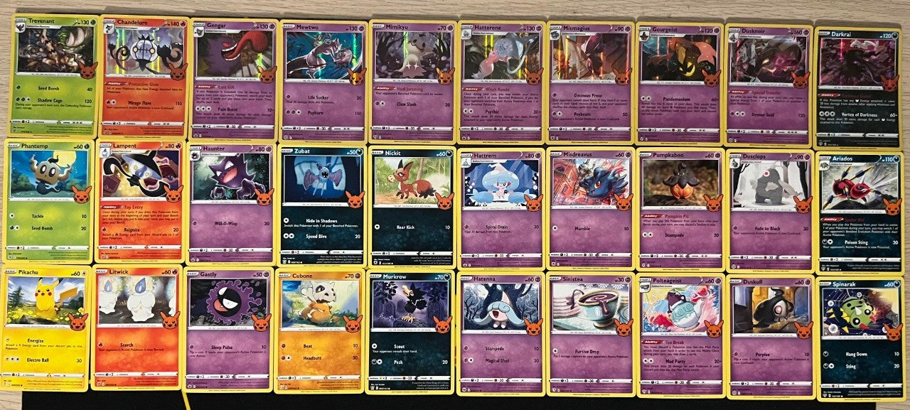 Trick Or Trade 2025 Card List Peggi Lyndsey