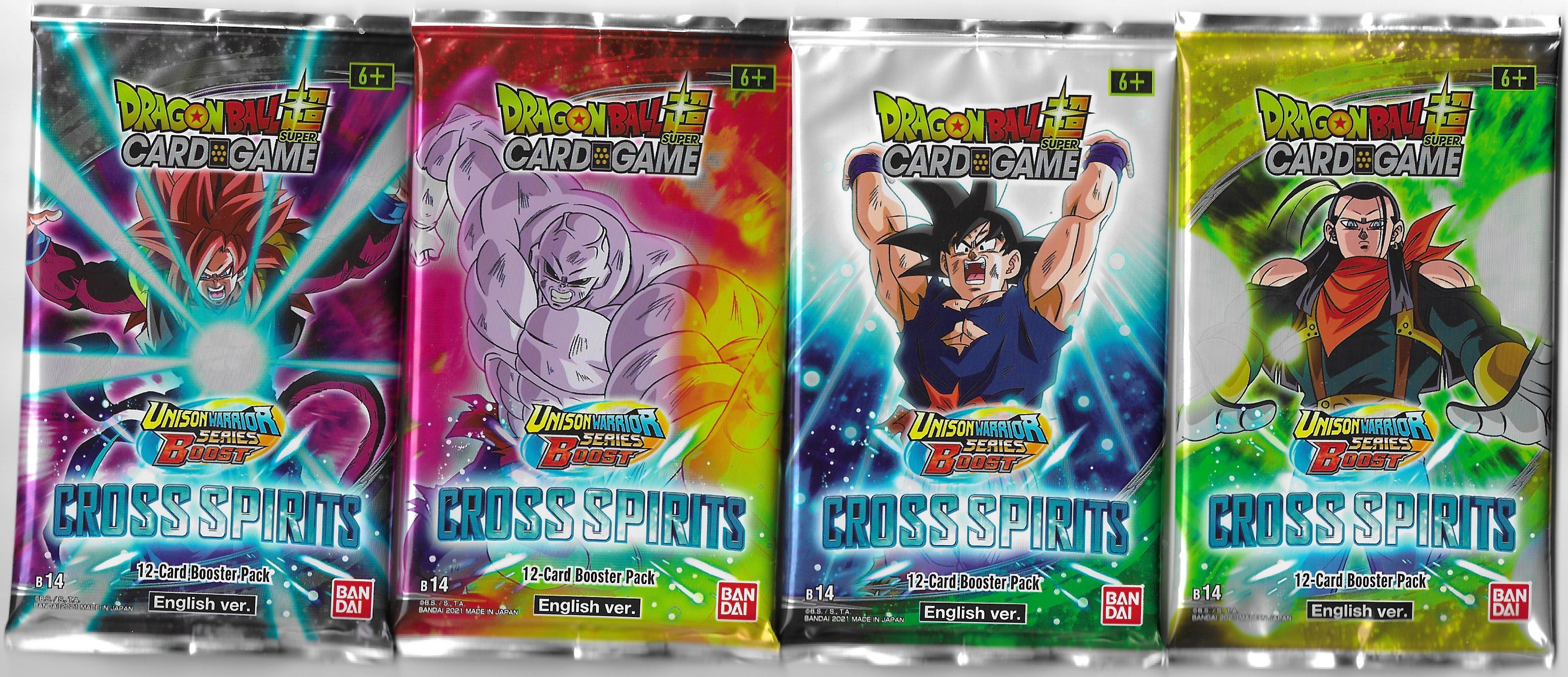 Dragon Ball Super Cross Spirits - Booster Pack-Kantocards